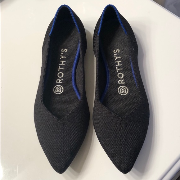 Rothy’s The Point - Black Solid - Picture 2 of 4